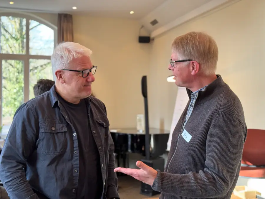 Jörg Pütz und Dr. Michael Bohne im Gespräch